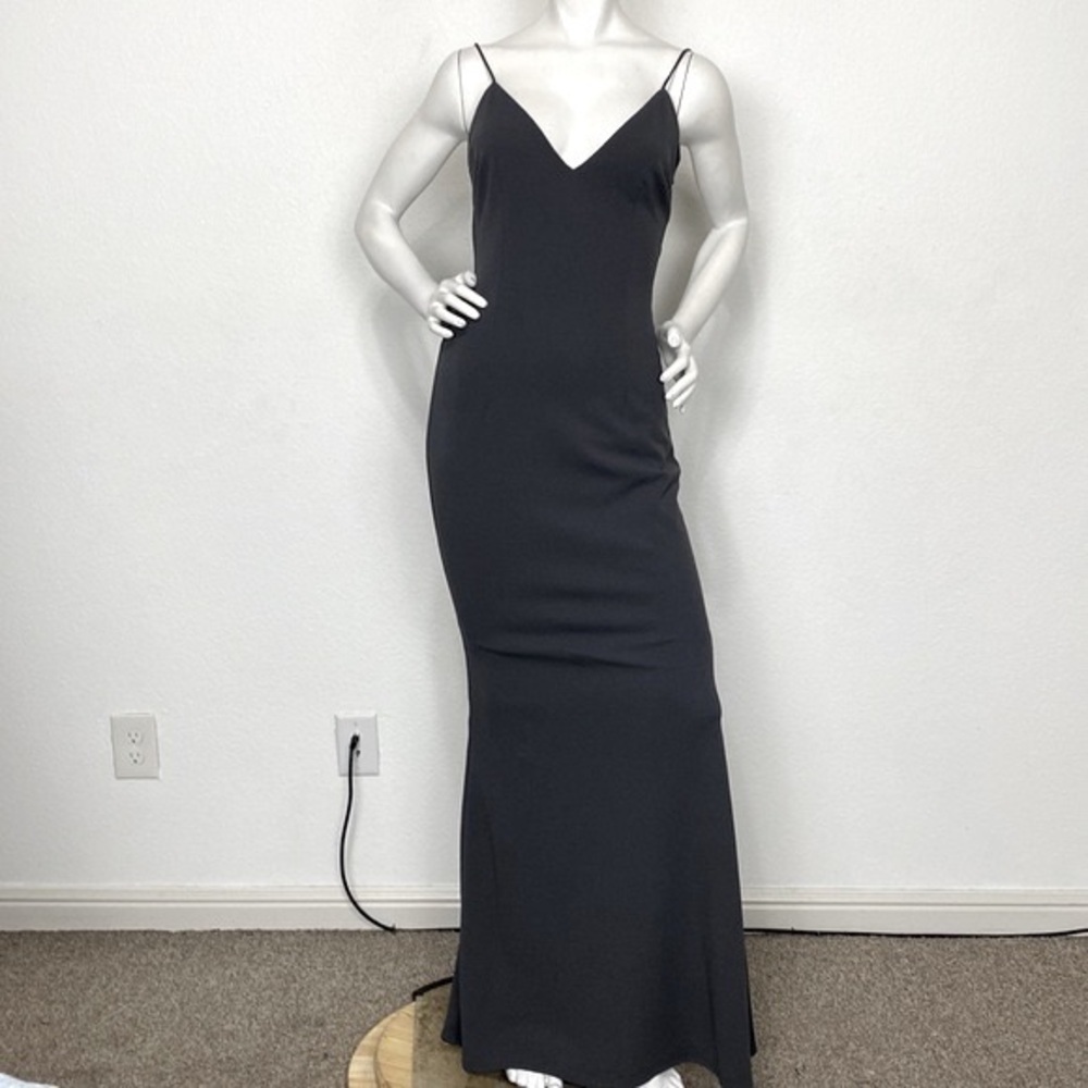 Katie May Gray Bambi Gown Maxi Dress Size 6